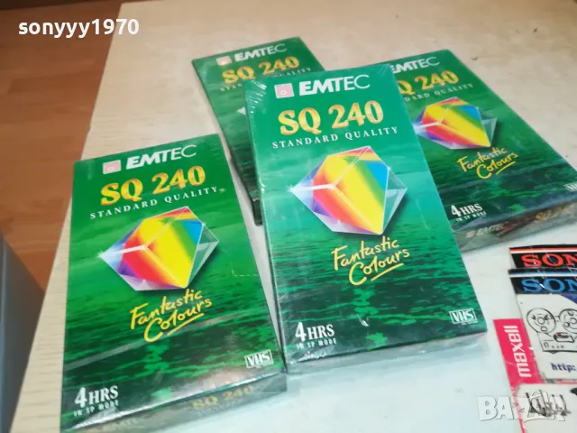 emtec-нови видео касети 65лв за 1бр 1404250816, снимка 8 - Аудио касети - 49886563