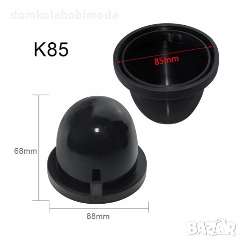 Водоустойчив прахозащитен капак за автомобилни фарове 70mm 75mm 80mm , снимка 6 - Аксесоари и консумативи - 28246723