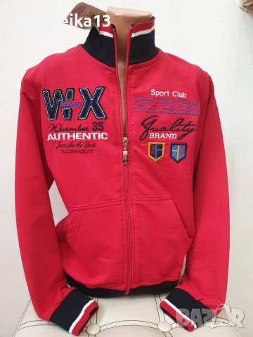 червен суичър Ванекс