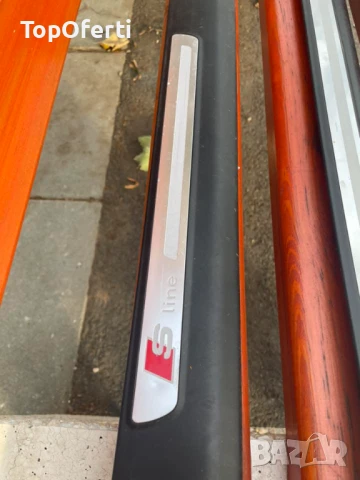 Лайсни прагове за Audi A6 S-line комби 2010 г Ауди оригинални, снимка 3 - Аксесоари и консумативи - 50860916