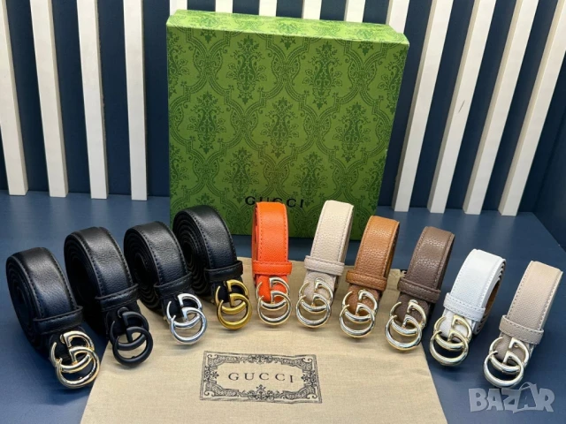 колани от естествена кожа в кутия gucci , снимка 4 - Колани - 50592627