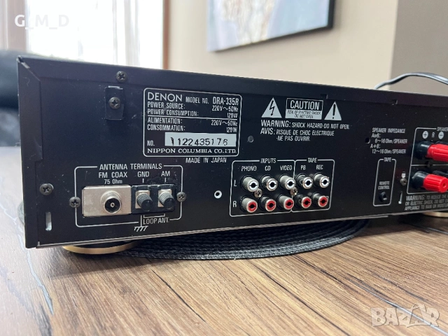 DENON DRA-345r, снимка 5 - Ресийвъри, усилватели, смесителни пултове - 53527286