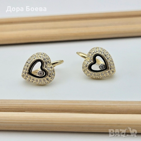 Сребърно съчетание: "Живо Сърце", снимка 3 - Колиета, медальони, синджири - 52577927