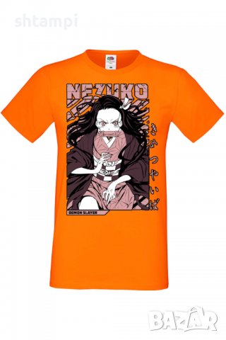 Мъжка тениска Demon Slayer Nezuko Kamado 01,Анимация,игра,Празник,Повод,, снимка 9 - Тениски - 38075632