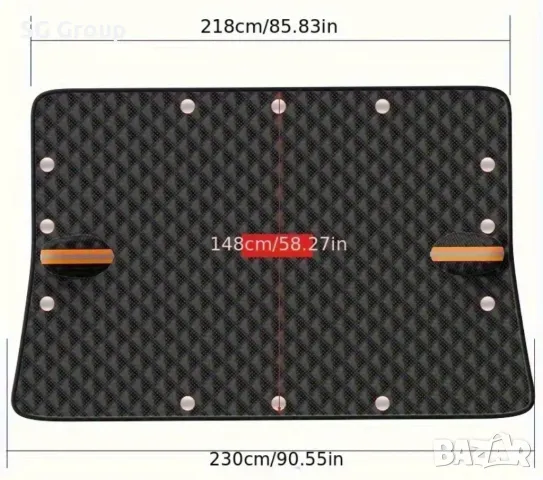 Покривало за кола, снимка 5 - Аксесоари и консумативи - 47914846