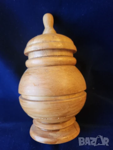 пирографирани: цилиндрична дървена изработка за малка бутилка сливова, бъклица и съд за подправки, снимка 9 - Други ценни предмети - 51244602