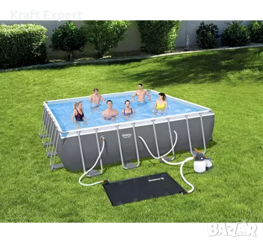 Соларен Нагревател за Басейн BESTWAY 58423 110х171см, снимка 1