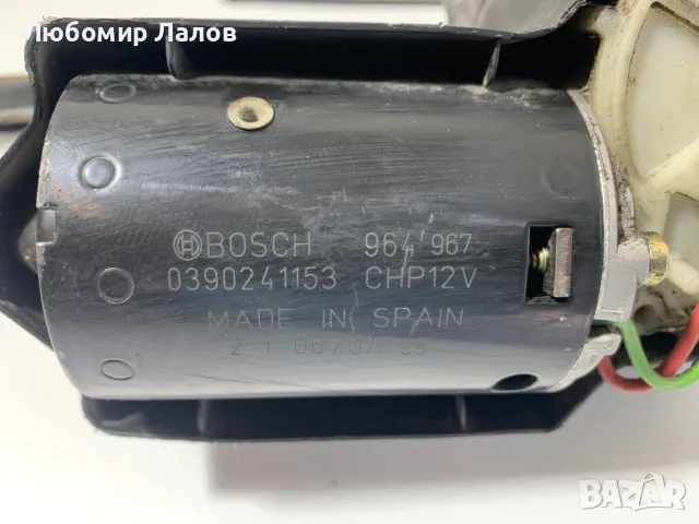 Моторче лостов механизъм чистачки Renault Clio II Рено Клио 2 0390241153, снимка 2 - Части - 49888315