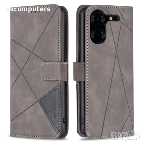 TECNO Pova 5 Pro 5G BINFEN COLOR Magnetic Wallet Калъф и Протектор, снимка 2 - Калъфи, кейсове - 50939139