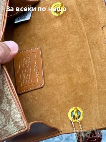 Coach Дамска Чанта - Налични Различни Цветове Код E521, снимка 5 - Чанти - 50732180