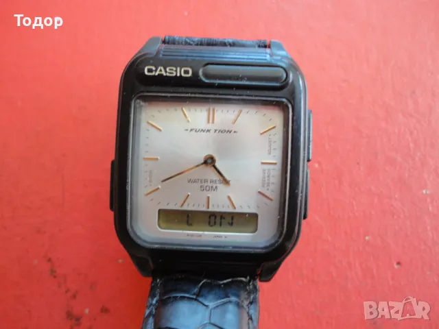 Оригинален радио управляем часовник Casio FKT Module 785, снимка 2 - Мъжки - 47481885