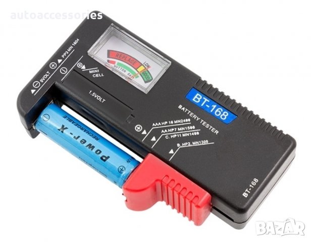 Тестер за батерии AAA, AA, 9V AG372, #1000052447, снимка 2 - Друга електроника - 34810590