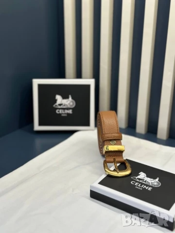 колани от естествена кожа в кутия celine , снимка 3 - Колани - 50572672