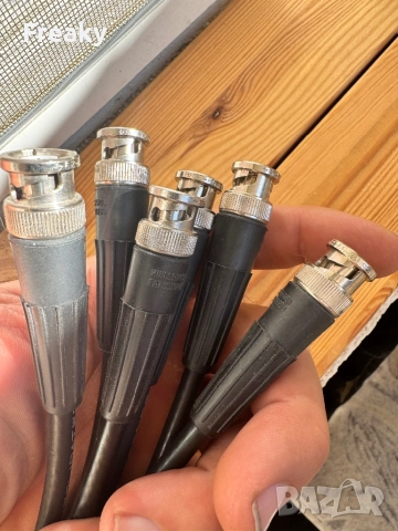 Коаксиален кабел 75 Ома 3м с BNC конектори, снимка 6 - Други - 52347927