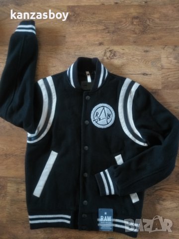 g-star baseball wool bomber protection wool - страхотно мъжко яке НОВО , снимка 5 - Якета - 38629776