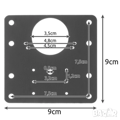 Ремонтен комплект планки за панти 4бр. , снимка 8 - Други инструменти - 52324930