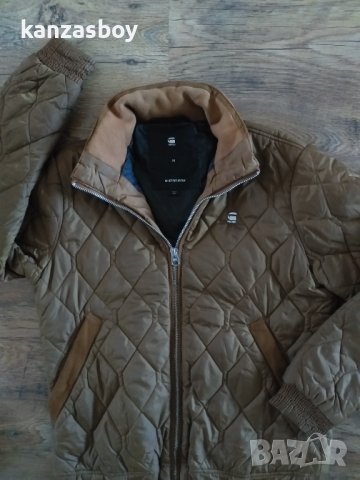 g-star meefic quilted overshirt l/s - страхотно мъжко яке М, снимка 3 - Якета - 43765009