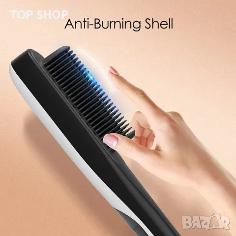 Керамична парна преса за изправяне и стилизиране от FUGACAL, снимка 9 - Преси за коса - 48763613