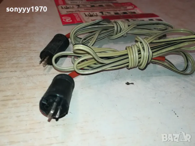 КАБЕЛИ ЗА ТОНКОЛОНИ С РЕТРО БУКСИ 2БР Х 1,8М-ВНОС ГЕРМАНИЯ 2202251821, снимка 14 - Тонколони - 49236603