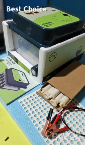 Автоматичен инкубатор 12 яйца, снимка 8 - За птици - 52731165