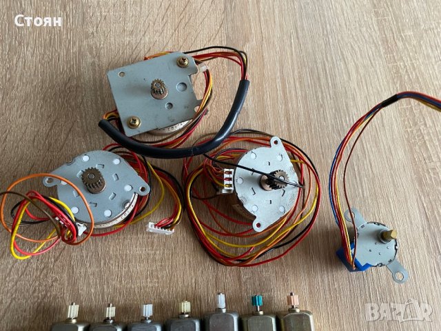 Стъпкови мотори и DC двигатели, снимка 6 - Друга електроника - 40874911