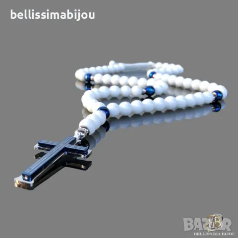 Бяла Броеница със Син Кръст