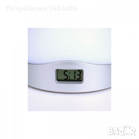Магически часовник - лампа с аларма, проектиращ звезди и час, снимка 4 - Други стоки за дома - 39910214