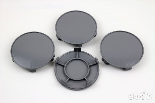 Черни/Сиви/Хром Капачки за Джанти 68/65мм 75/72мм Комплект 4бр., снимка 10 - Аксесоари и консумативи - 32928109