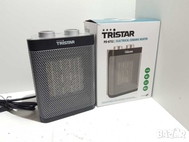 Керамична електрическа печка Tristar PD-8752, снимка 8 - Отоплителни печки - 40526052