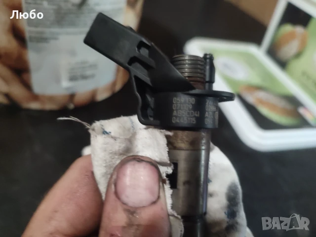 Дюзи комплет 6бр с добри стойности за Ауди А6 ц6 4ф 2.7тди 180кс БПП Audi A6 c6 4f 2.7tdi BPP, снимка 2 - Части - 51006981