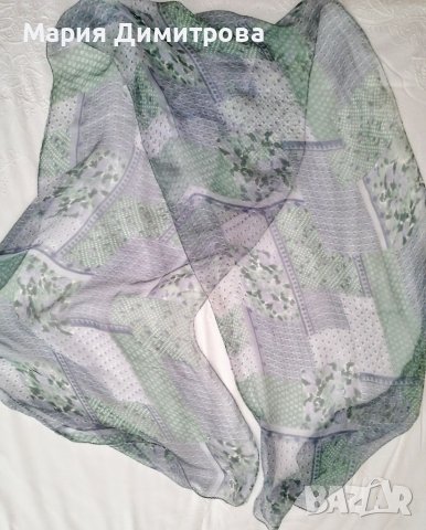 Шал въздушна коприна 190/47