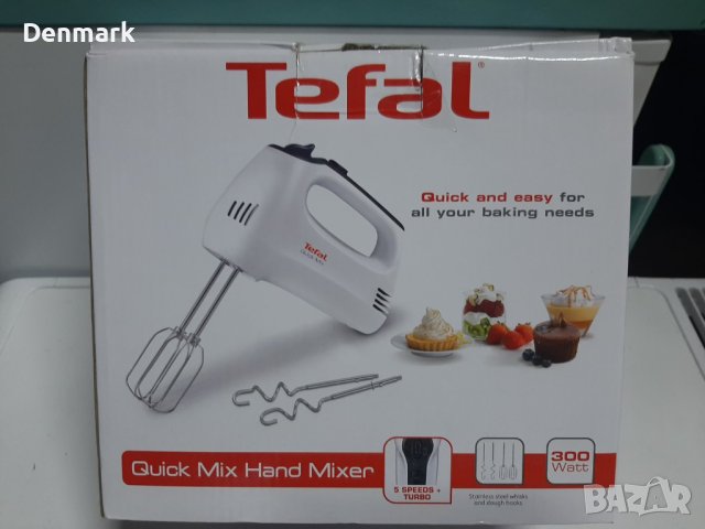 Миксер Tefal -НОВ, снимка 1 - Миксери - 43897949