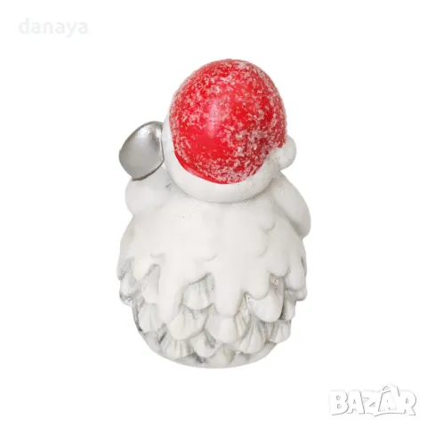 5331 Светеща керамична фигура Снежко с лопатка, 13 см, снимка 5 - Декорация за дома - 47545426