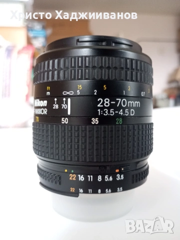 Обектив Никон Nikon AF Nikkor 28-70mm F/3.5-4.5 D, снимка 5 - Обективи и филтри - 53431239