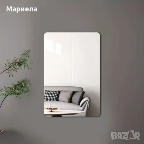 Самозалепващо се акрилно огледало Овал / Правоъгълник