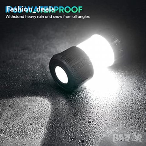 Нов Акумулаторен фенер за къмпинг туризъм риболов Светлина Факел, снимка 5 - Къмпинг осветление - 40118642