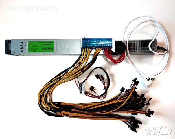 Професионално ОКАБЕЛЕНО Майнинг сървърно Захранване HP 2400/2450W, снимка 11 - Захранвания и кутии - 48763465