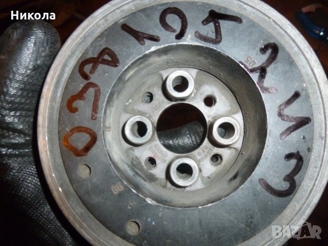 Ремъчна шайба, колянов вал Фолксваген Голф 4 1.9 110 к.с, снимка 4 - Части - 32731990