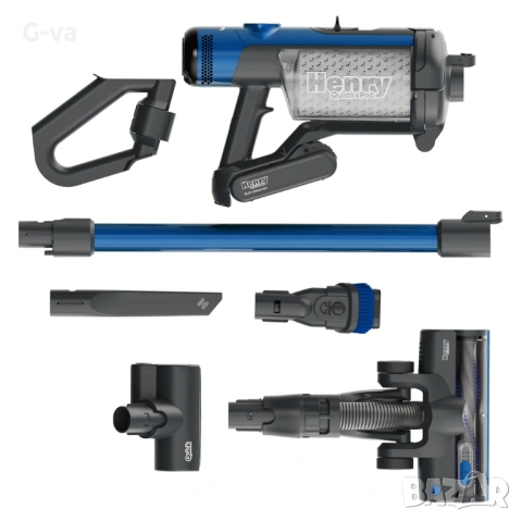 Прахосмукачка Henry Quick Pet, перфектна и за домашни любимци батерия, снимка 3 - Прахосмукачки - 53224037