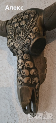 Масивна Авторска дърворезба, произведение!, снимка 3 - Антикварни и старинни предмети - 52102232