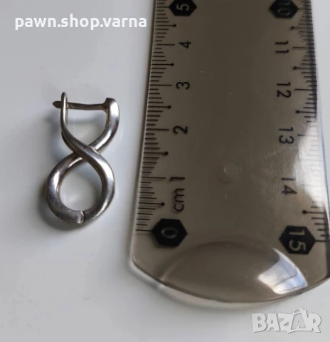 Сребърни обеци – проба 925, снимка 6 - Обеци - 50949578