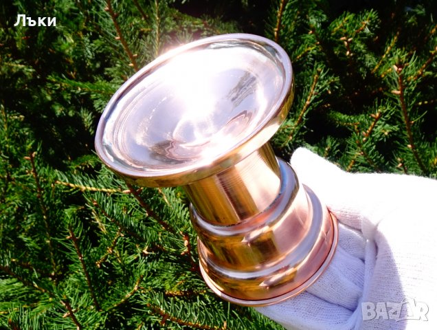 Масивна медна чаша 260 гр. , снимка 6 - Антикварни и старинни предмети - 37654386