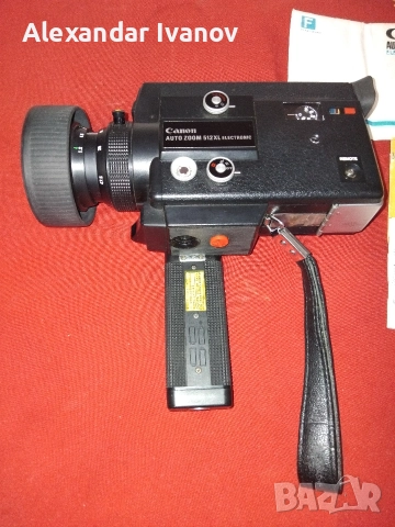 Продавам стара японска видео камера Canon, снимка 4 - Аудиосистеми - 52770195