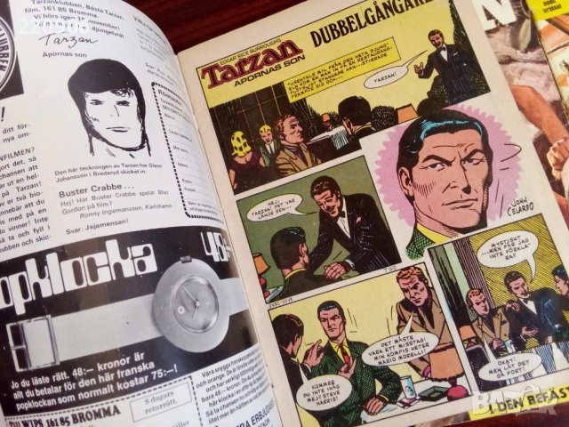 Комикси Tarzan / Korak Sweden, снимка 2 - Списания и комикси - 51818721