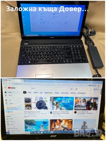 LAPTOP ACER E1-531G 6 ram Nvidia GeForce лаптоп PC komp компютър , снимка 8 - Лаптопи за игри - 52566971