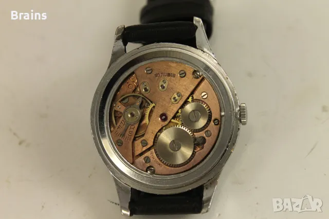 1950's Швейцарски Мъжки Часовник TANIS 21 Камъка, снимка 8 - Антикварни и старинни предмети - 49477031