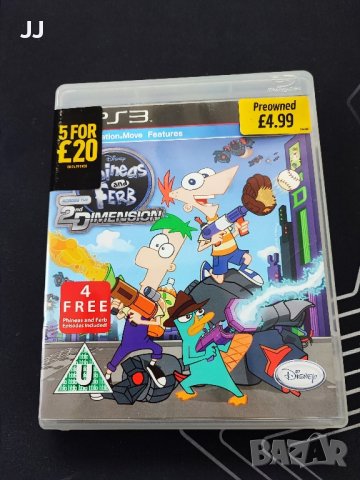 Phineas and Ferb Across the 2nd Dimensionигра за PS3, Playstation 3 ПС3, снимка 1