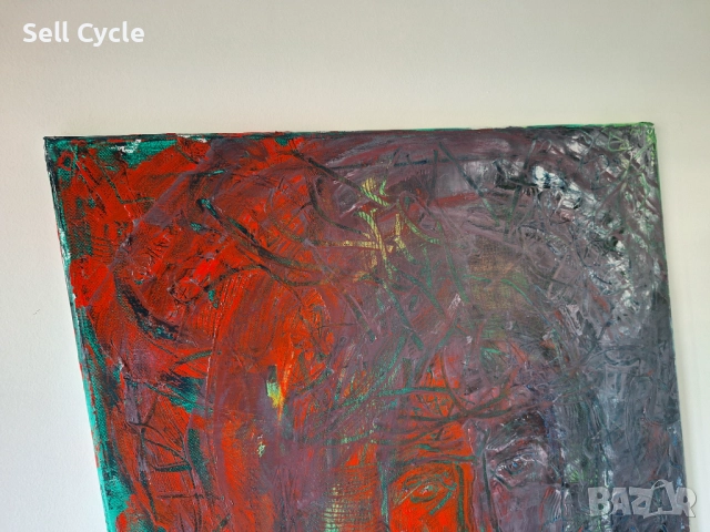 ✅КАРТИНА МАСЛО - МАТЕЯ - 50/70 СМ.❗, снимка 5 - Картини - 51529619