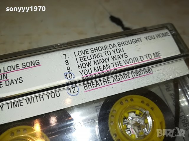 TONY BRAXTON-КАСЕТА 2701231140, снимка 9 - Аудио касети - 39452485