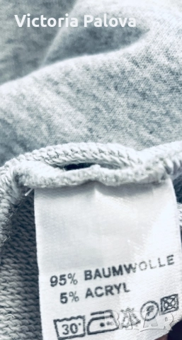 Худи/ блуза с цип LAURA GIANETTI унисекс, снимка 11 - Блузи с дълъг ръкав и пуловери - 52085204